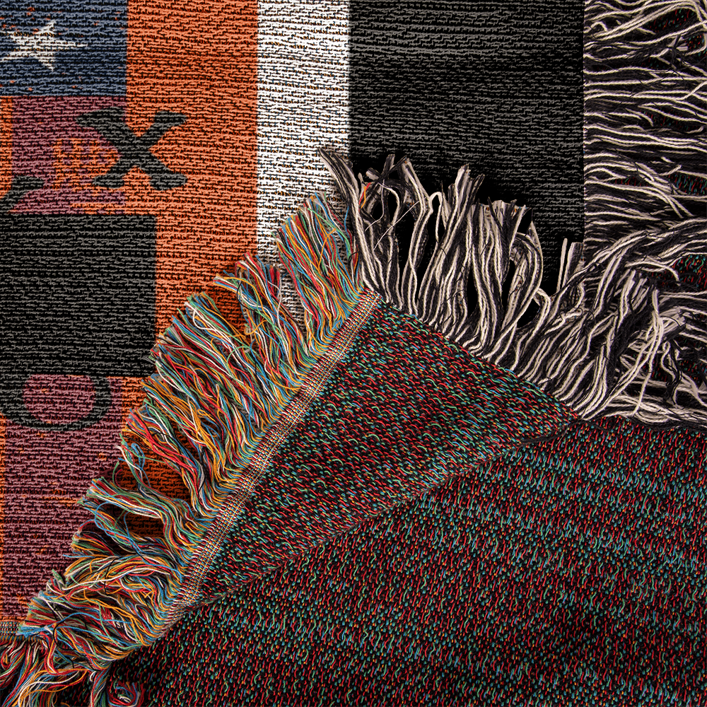 Woven Blanket with Team name, Name & Number