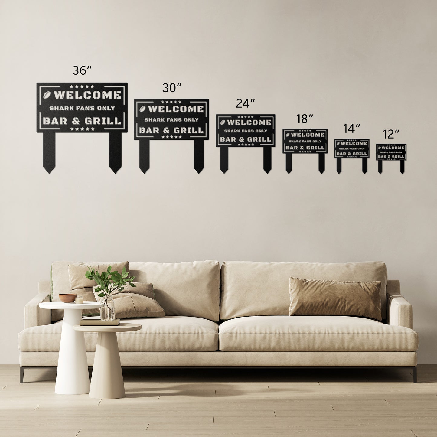 AFFans⢠in-ground Yard sign VOTING BOARD style