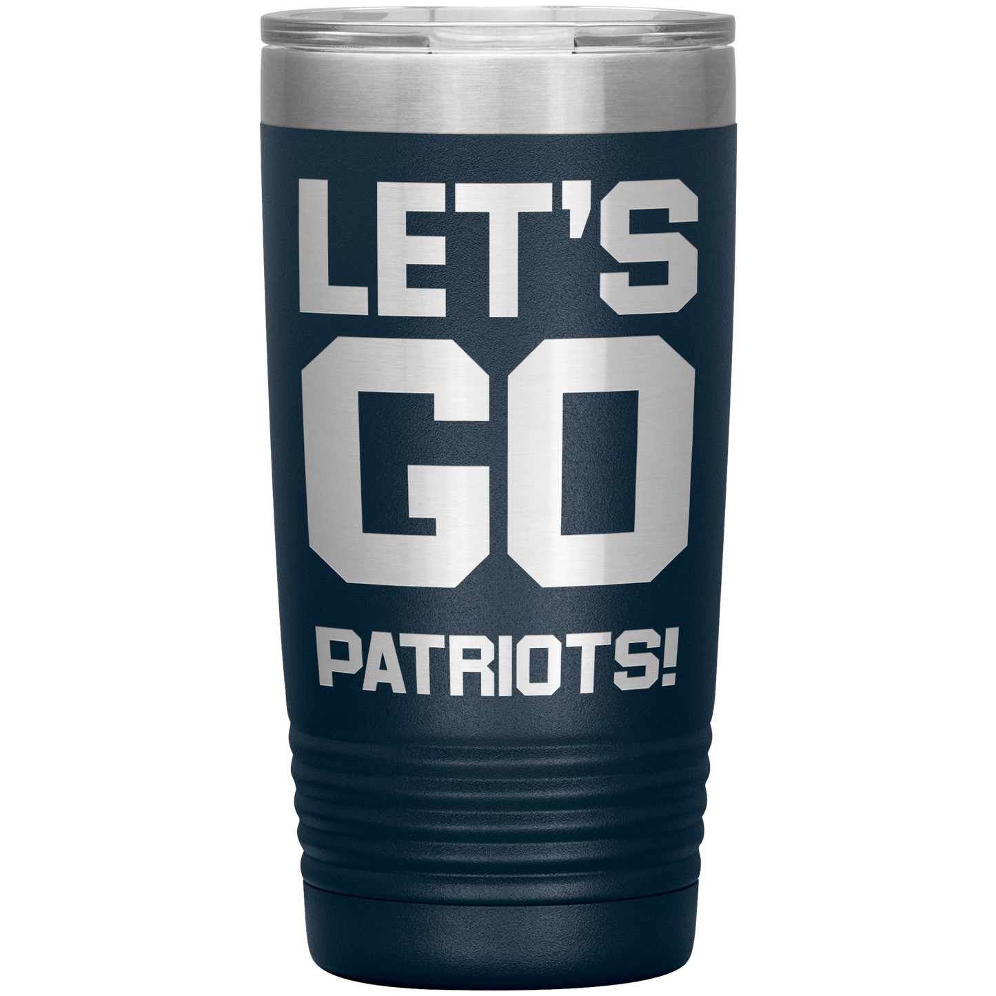 Custom 20 oz Insulated Tumbler – Let's Go (Your Team)!