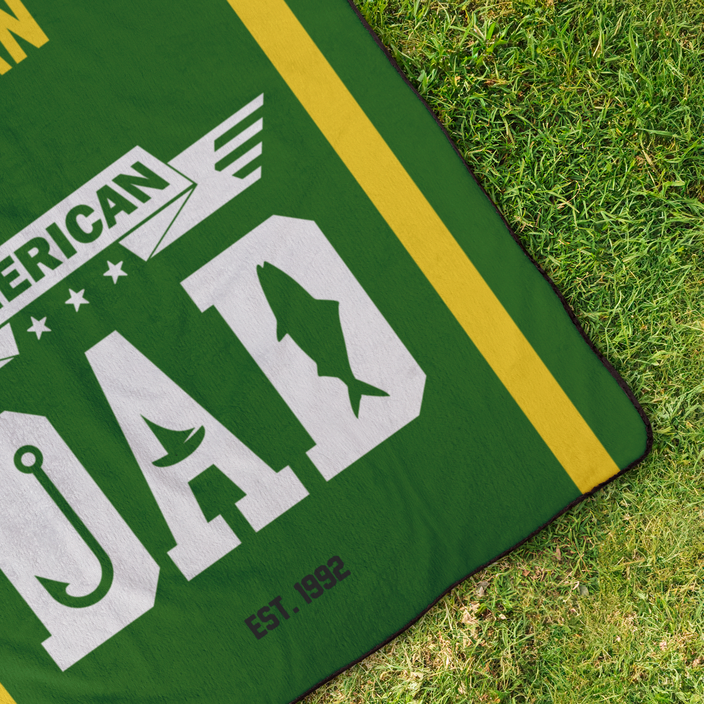 AFFans_Stadium_Blanket_AMERICAN_DAD_w_StadiumBlanket_OverheadGrass_V_Mockup.png