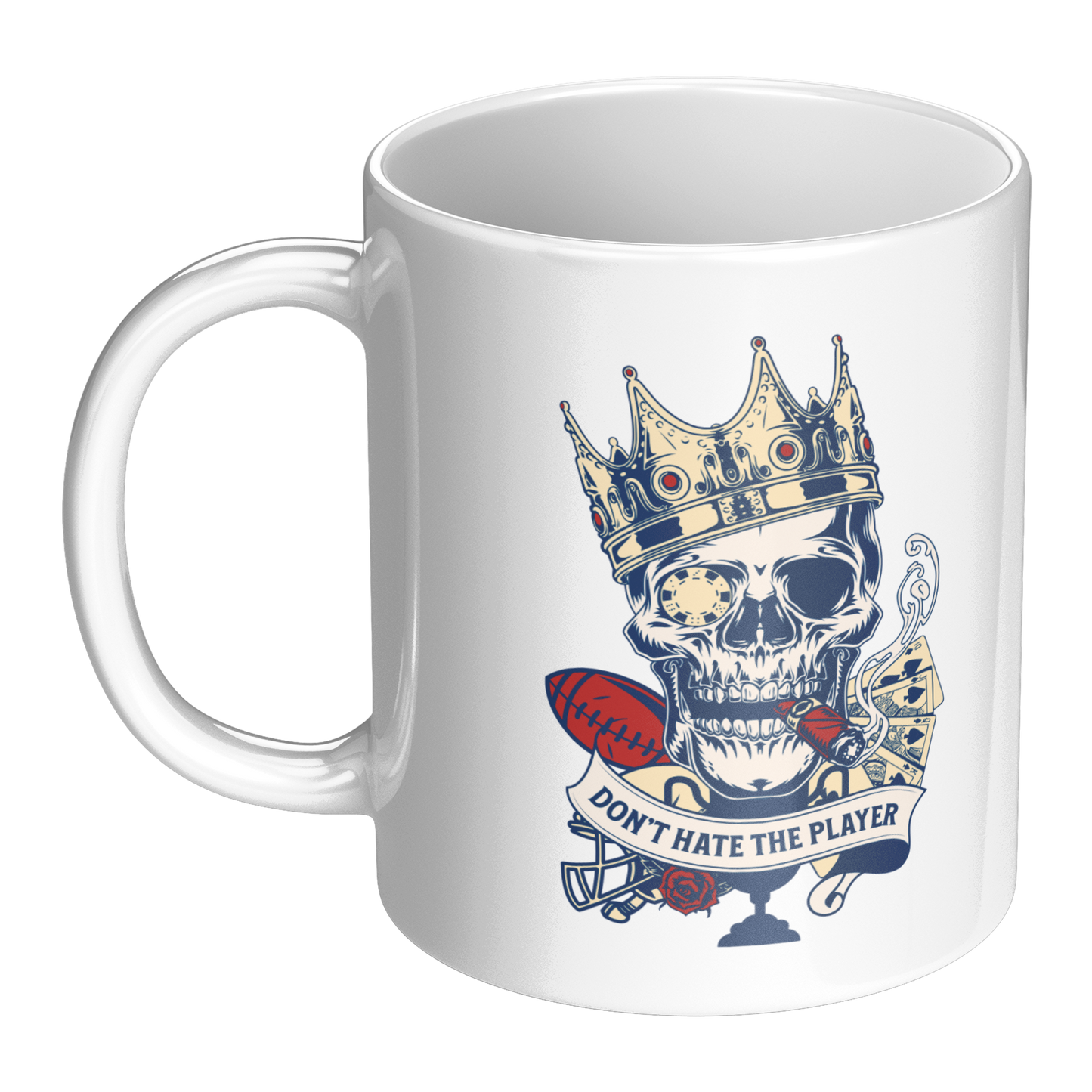 11 oz White Ceramic Mug