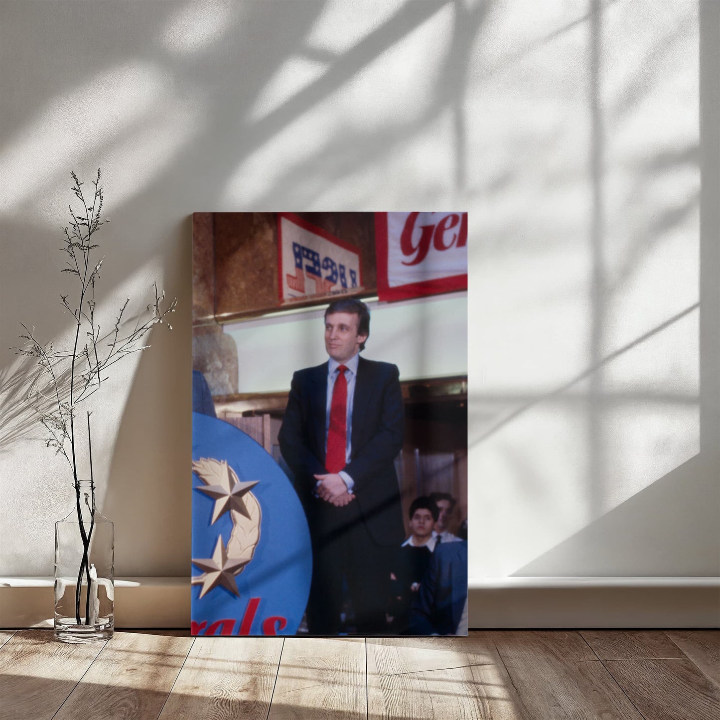 Canvas Wall Art - New Jersey Generals Owner Donald Trump, 1982