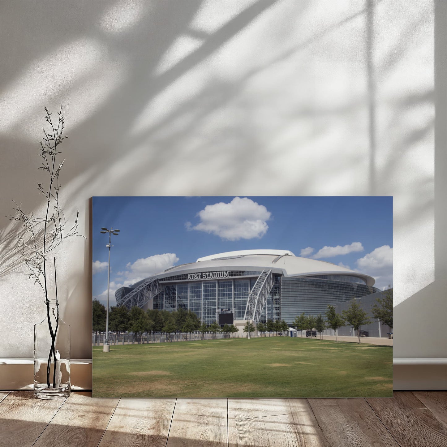 Canvas Wall Art - AT&T Stadium, home of the Dallas Cowboys NFL team in Arlington, Texas, 2014