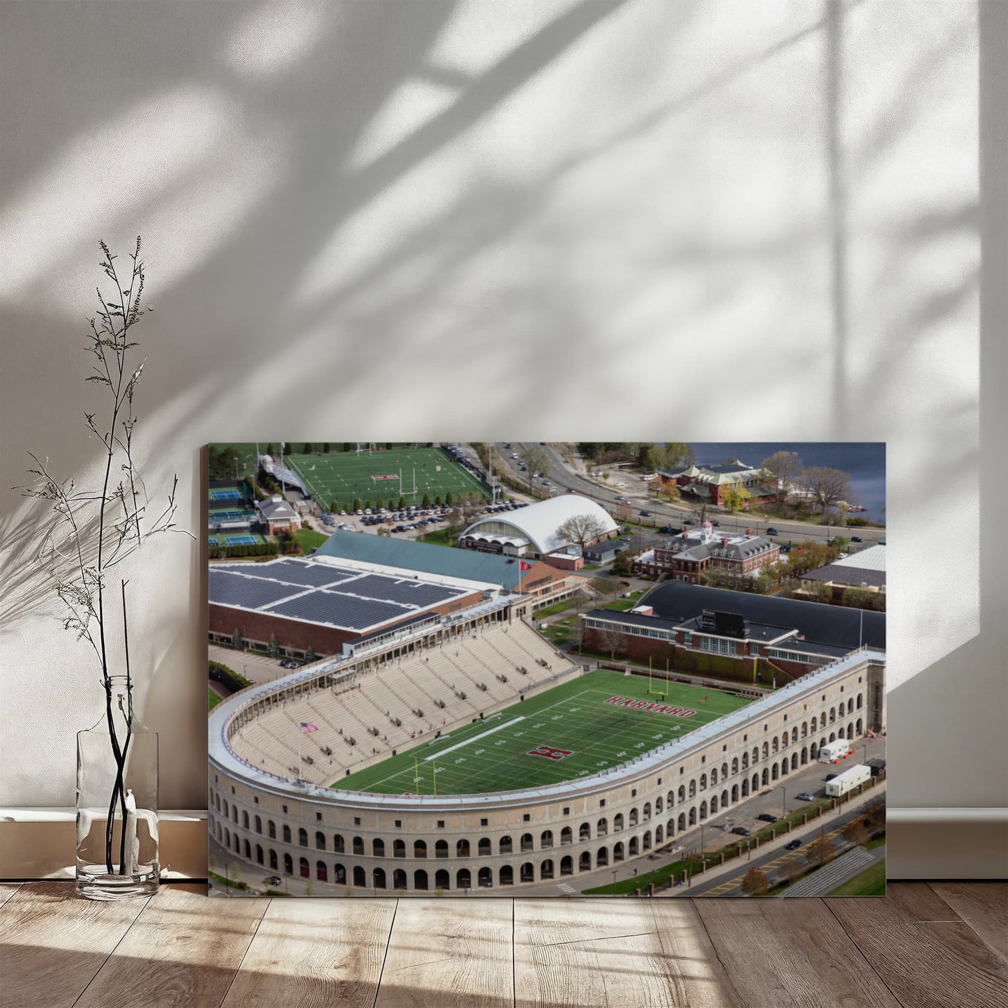 Canvas Wall Art - Harvard University's football facility in Cambridge, Massachusetts, 2019