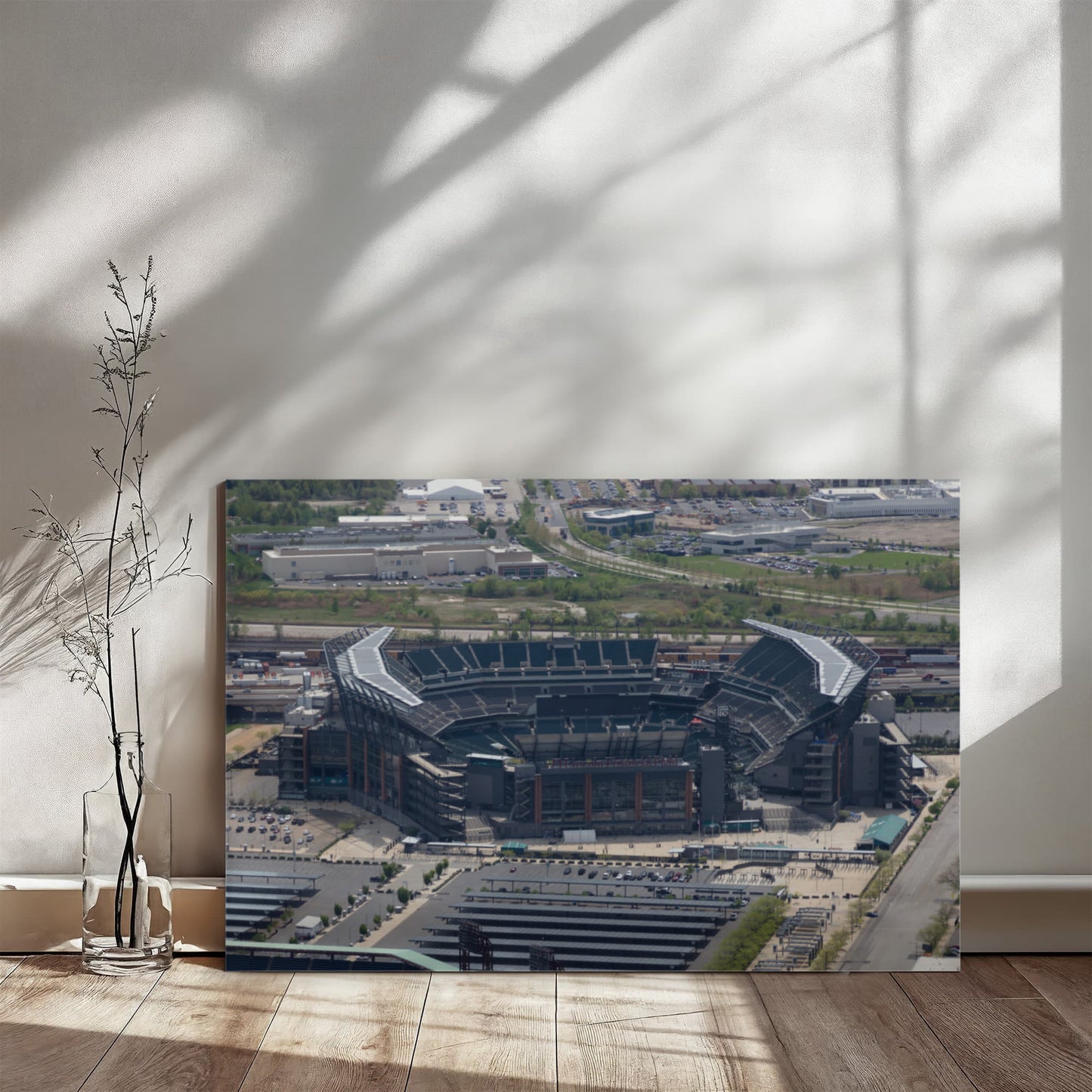 Canvas Wall Art - Philadelphia, Pennsylvania, Philadelphia Eagles' Lincoln Financial Field