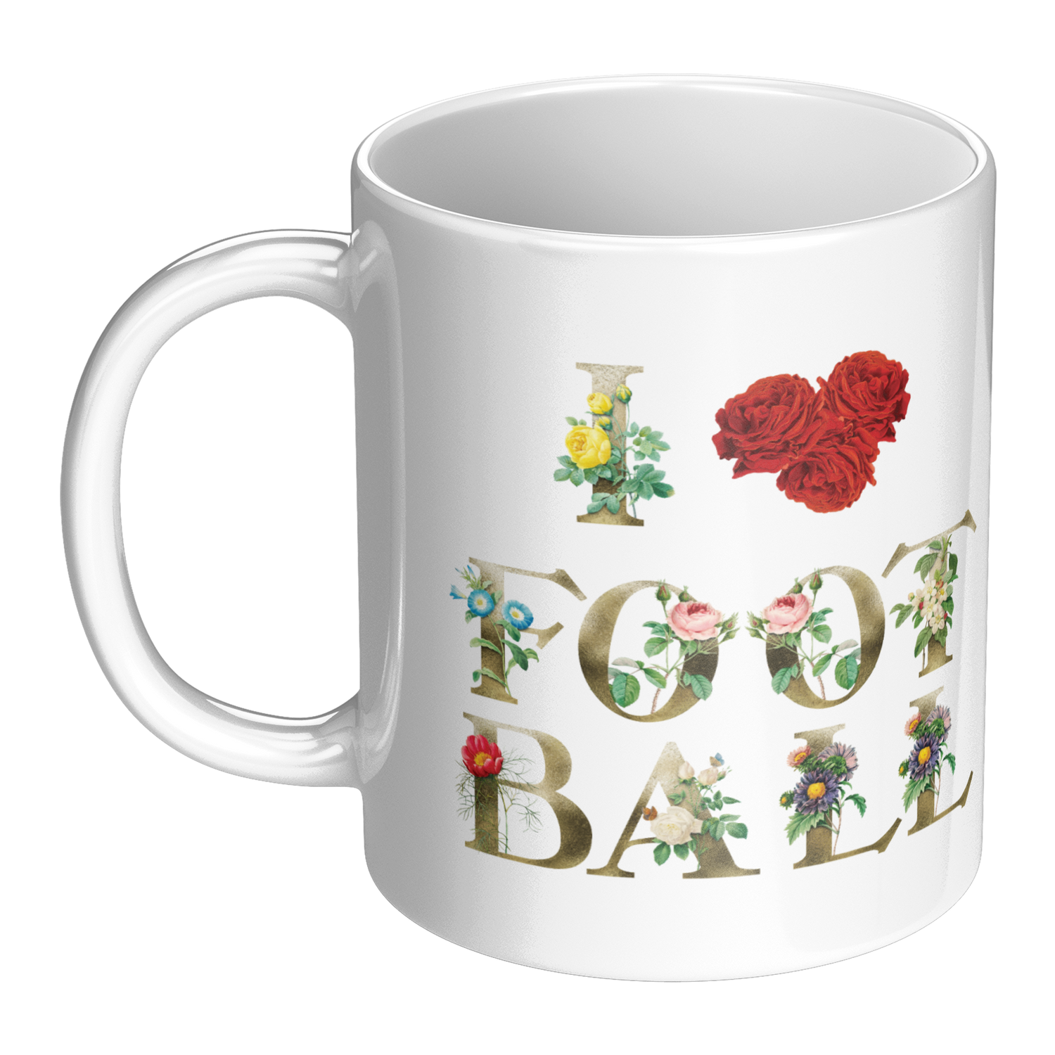 Football mugs for dads moms kids collection – personalized custom ceramic coffee mugs with team logo, player name, number & text for NFL college family fans, game day gift drinkware by AFFANS LLC