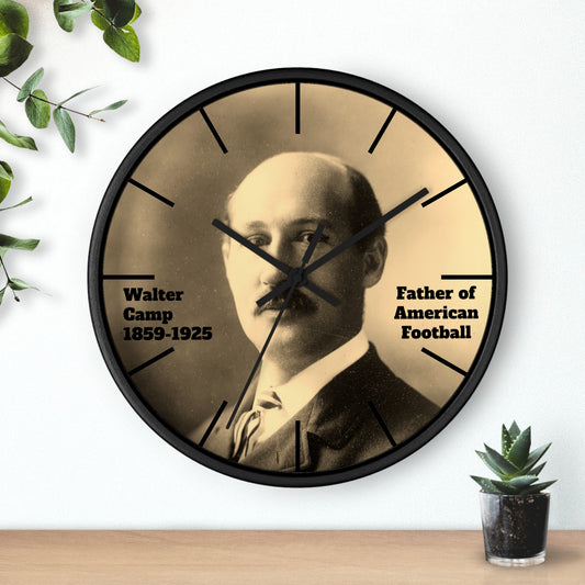Wall Clock "Father of American Football"