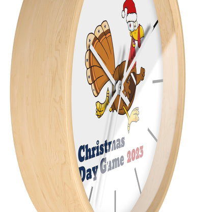 Wall Clock "Christmas day game 2023"