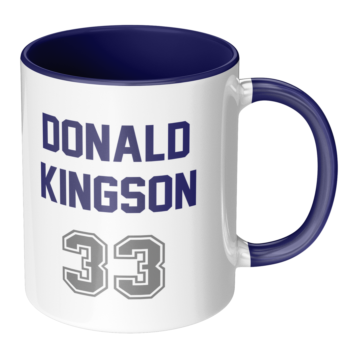 Personalized 11 oz Coffee Mug 'We Almost Win' - Custom Team Colors, Name & Number