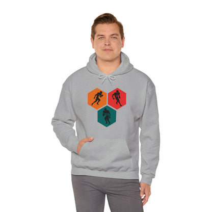 Unisex Heavy Blend™ Hooded Sweatshirt "Football 2"