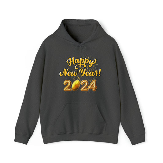 Unisex Heavy Blend™ Hooded Sweatshirt "Happy New Year!"