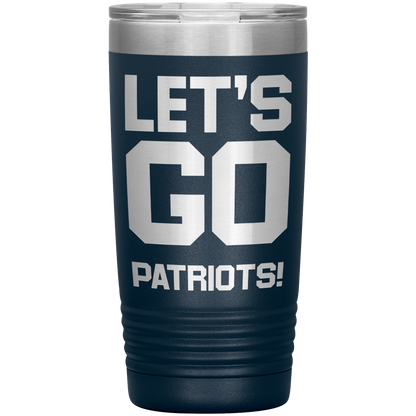 Custom 20 oz Insulated Tumbler – Let's Go (Your Team)!