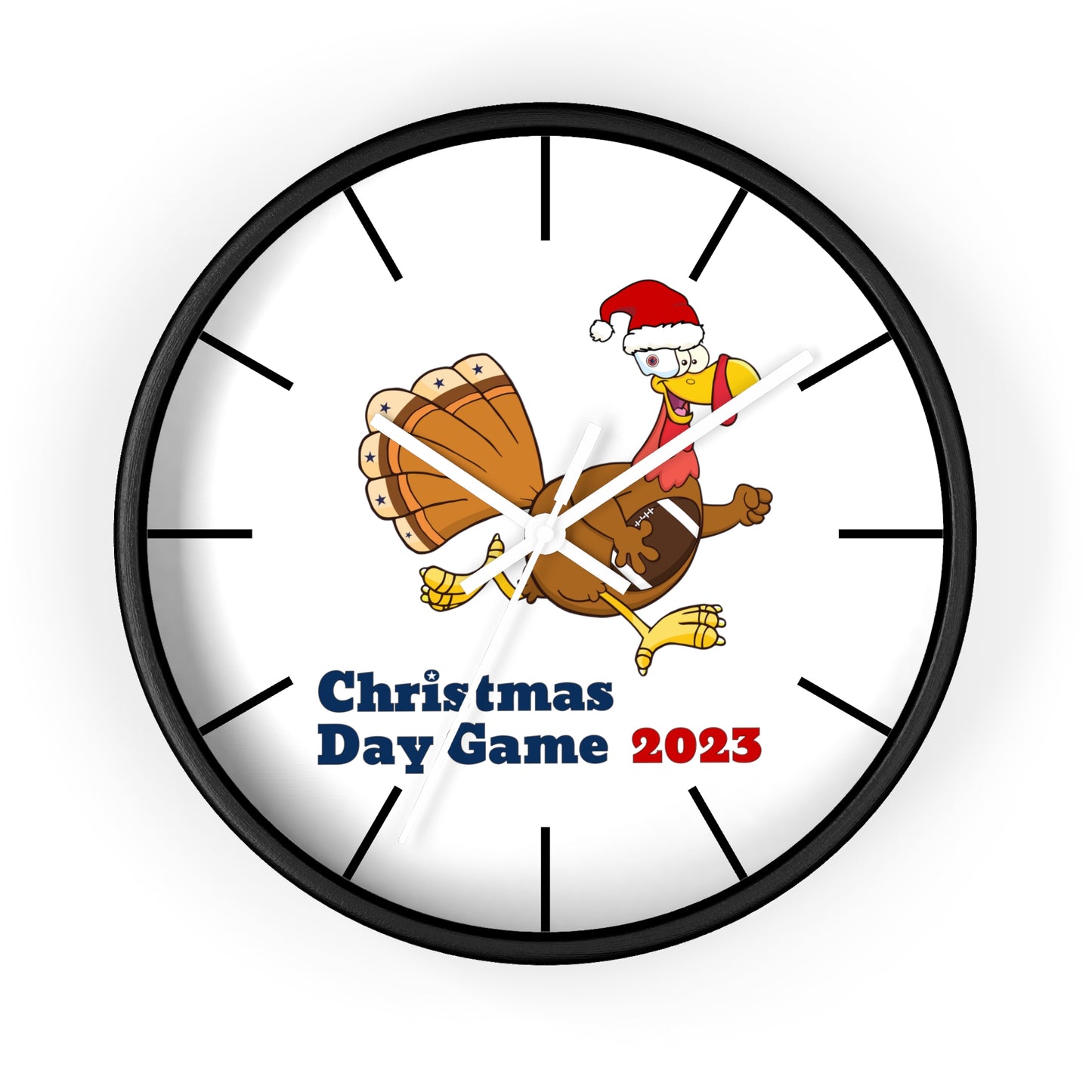 Wall Clock "Christmas day game 2023"