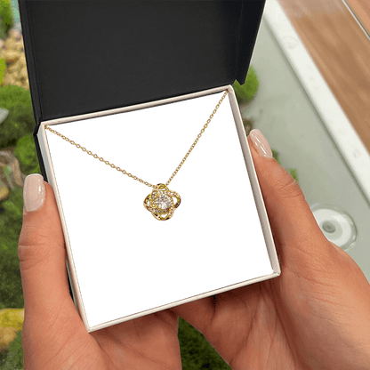 Love Knot Necklace - To My Daughter - Gift Set #D01