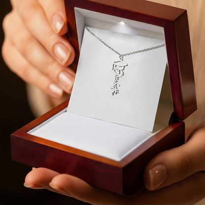 Personalized Graduation Name and Year Necklace - Class of 2026 Cap Pendant