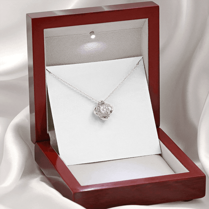 Love Knot Necklace - To My Daughter - Gift Set #D01