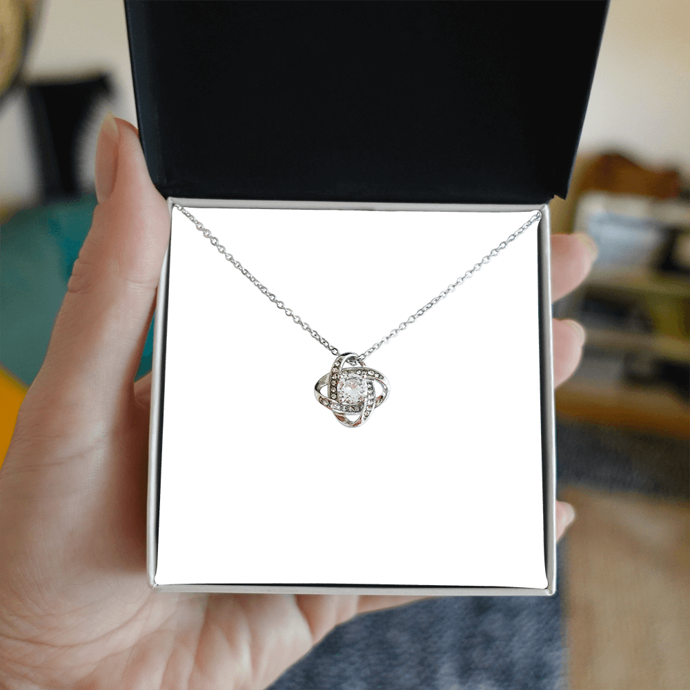 Love Knot Necklace - To My Daughter - Gift Set #D01