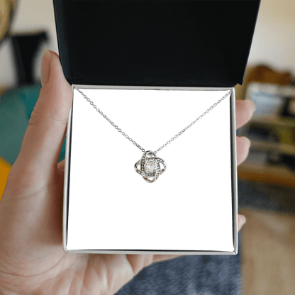 Love Knot Necklace - To My Daughter - Gift Set #D01