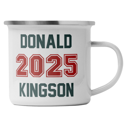 12 oz White Stainless steel Mug