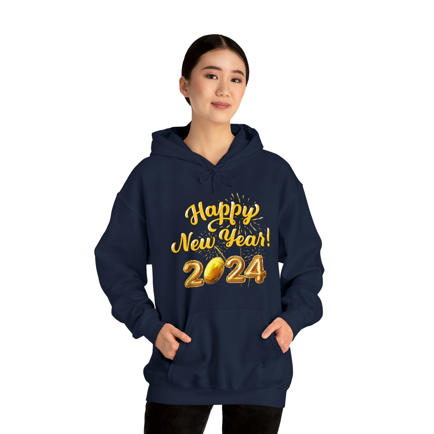 Unisex Heavy Blend™ Hooded Sweatshirt "Happy New Year!"