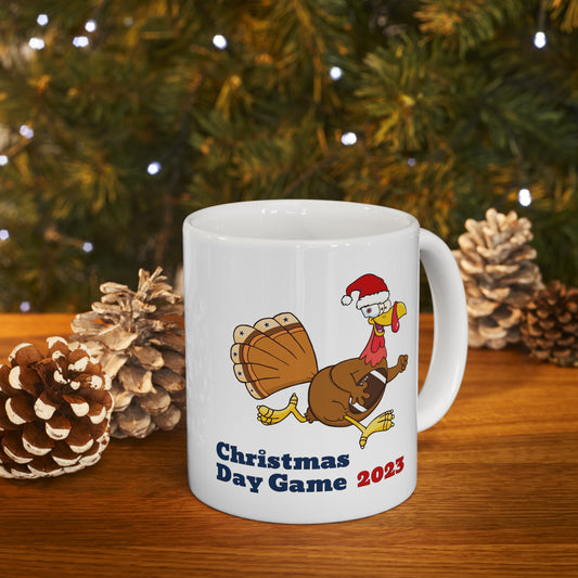 Ceramic Mug 11oz "Christmas day game 2023"