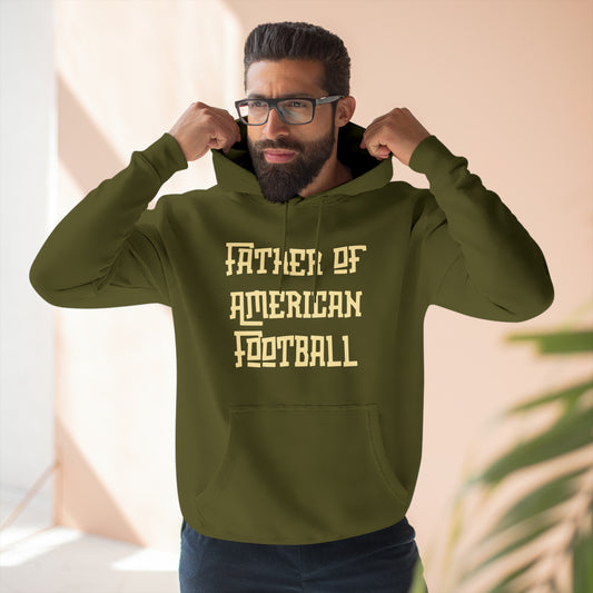 Unisex Premium Pullover Hoodie "Father of American Football"