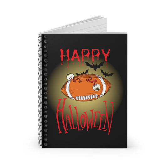Spiral Notebook - Ruled Line "Happy Hallowin 2"