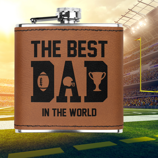 6oz Flask THE BEST DAD