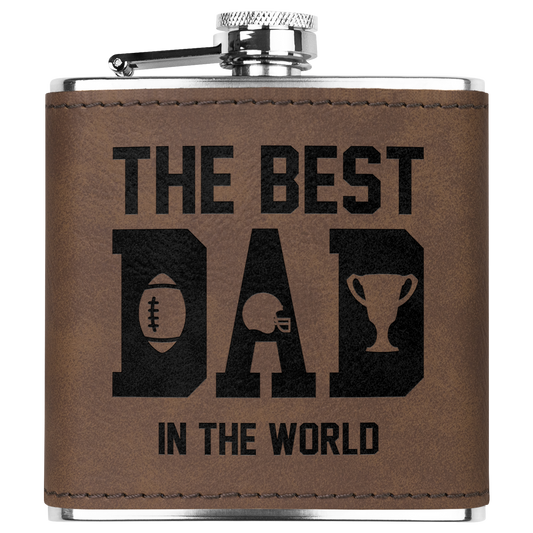 6oz Flask THE BEST DAD