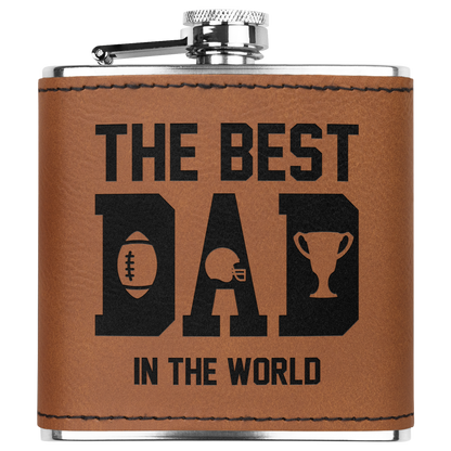 6oz Flask THE BEST DAD
