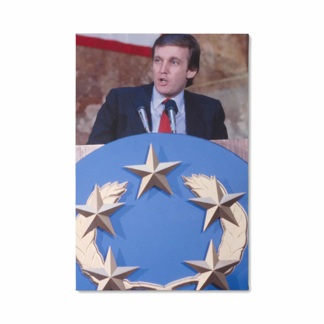 Canvas Wall Art - Donald Trump, New Jersey Generals Owner, 1985