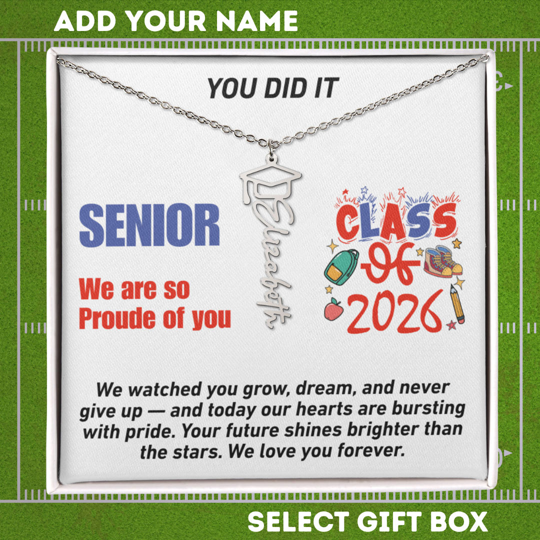 Personalized Necklace for Graduation