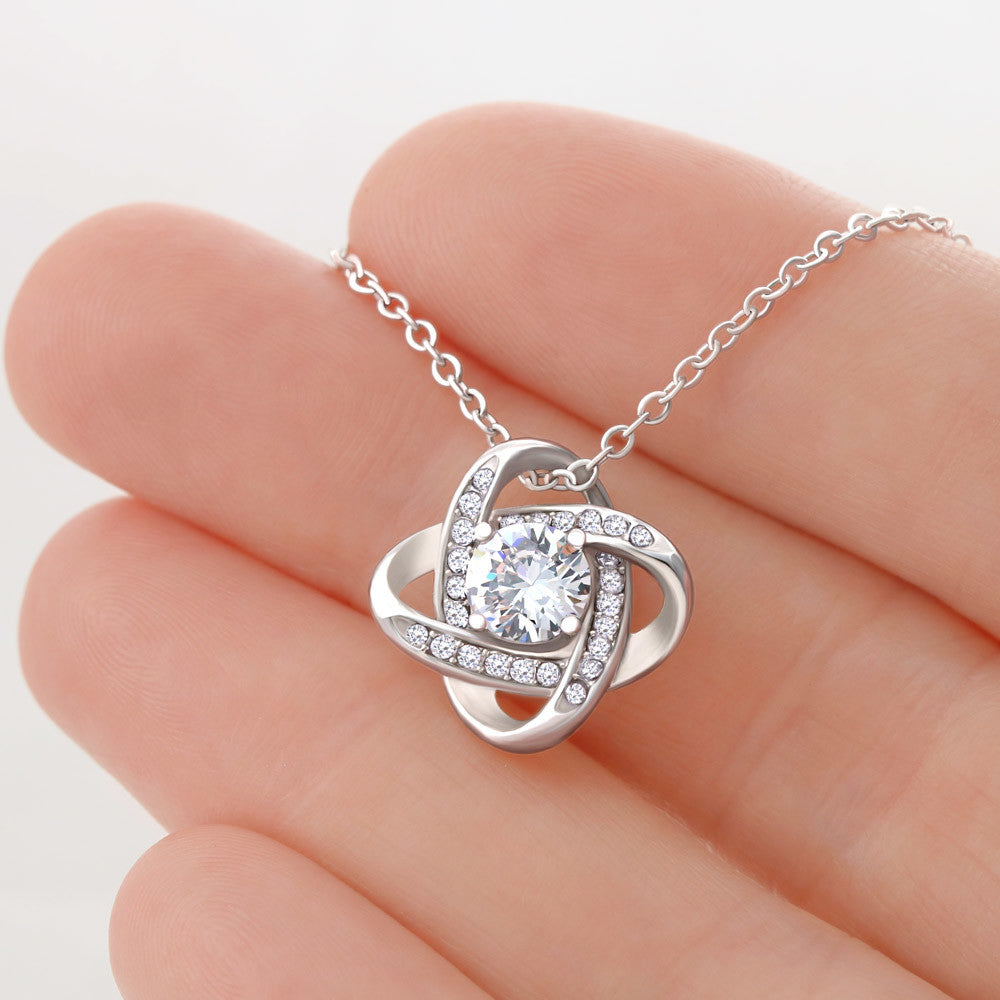 Love Knot Necklace - To My Daughter - Gift Set #D01