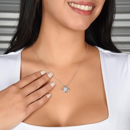 Love Knot Necklace - To My Daughter - Gift Set #D02