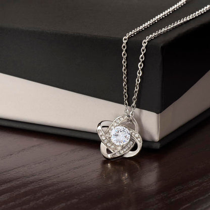 For Her: Pendant Necklace without Message Card • Forever Tied to You