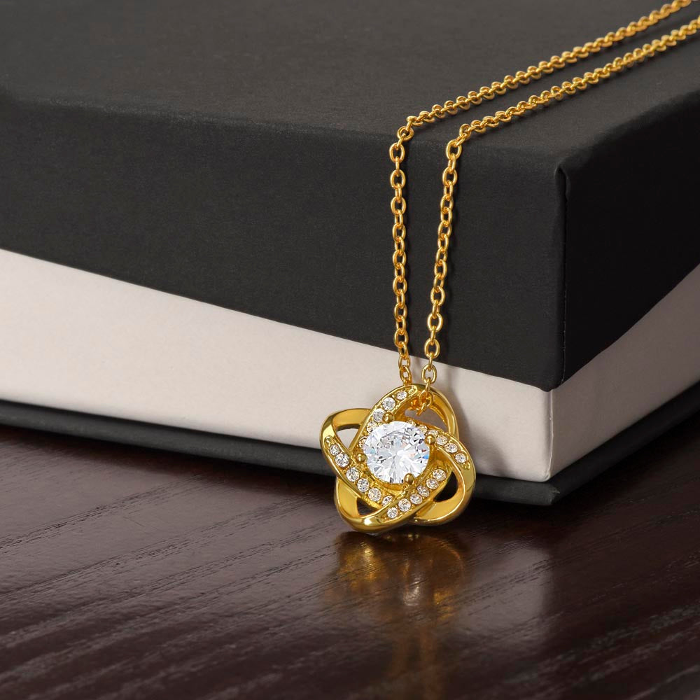 For Her: Pendant Necklace without Message Card • Forever Tied to You