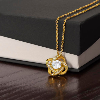 For Her: Pendant Necklace without Message Card • Forever Tied to You