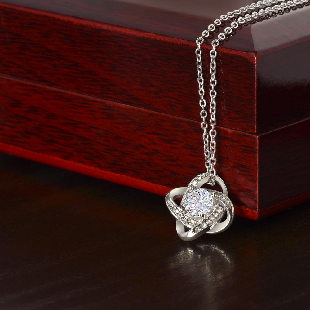 For Her: Pendant Necklace without Message Card • Forever Tied to You