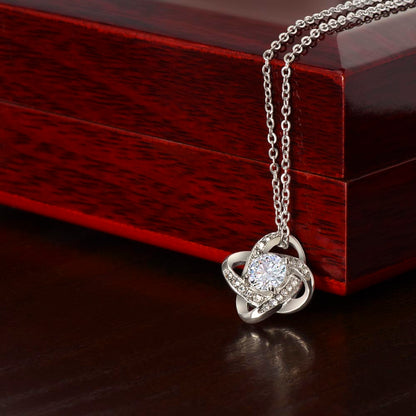 For Her: Pendant Necklace without Message Card • Forever Tied to You
