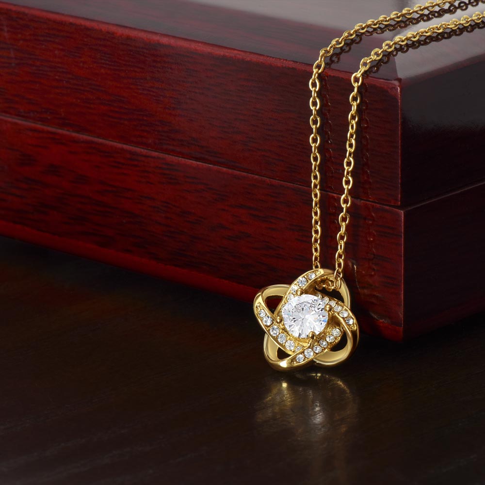 For Her: Pendant Necklace without Message Card • Forever Tied to You