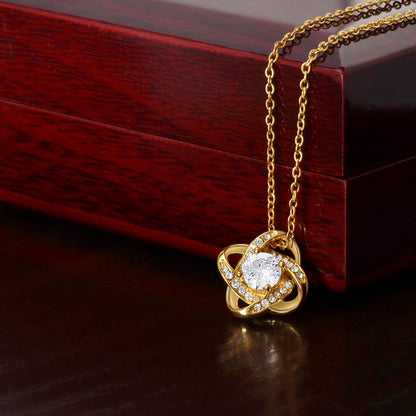 For Her: Pendant Necklace without Message Card • Forever Tied to You