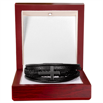 Cross Bracelet for Men
