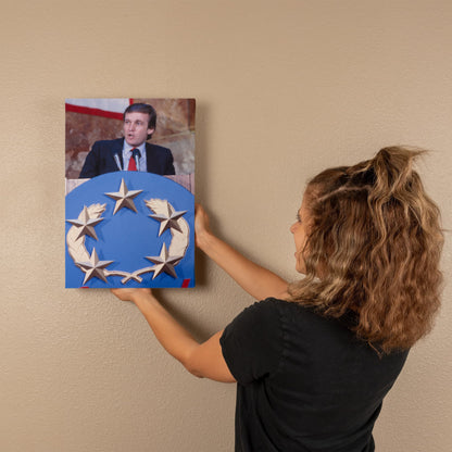 Canvas Wall Art - Donald Trump, New Jersey Generals Owner, 1985