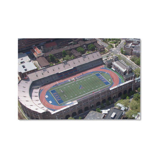 Canvas Wall Art - Aerial view of Philadelphia, Pennsylvania, with a focus on Franklin Field, home of the Penn Relays