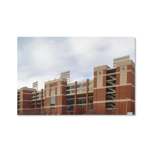 Canvas Wall Art - Boone Pickens Stadium, the home facility of the Cowboys football team at Oklahoma State University in Stillwater