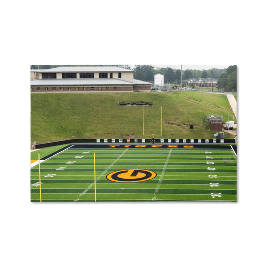 Canvas Wall Art - Eddie Robinson Stadium, the home field of the Grambling Tigers football team at Grambling State University, one of America's pre-eminent HBCU