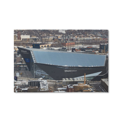 Canvas Wall Art - Minneapolis, U.S. Bank Stadium, home of the National Football League's Minnesota Vikings