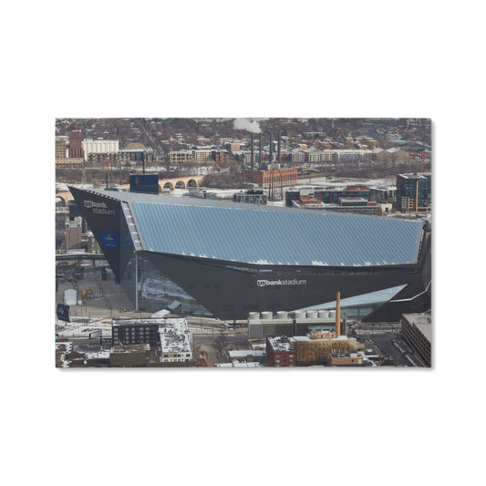 Canvas Wall Art - Minneapolis, U.S. Bank Stadium, home of the National Football League's Minnesota Vikings