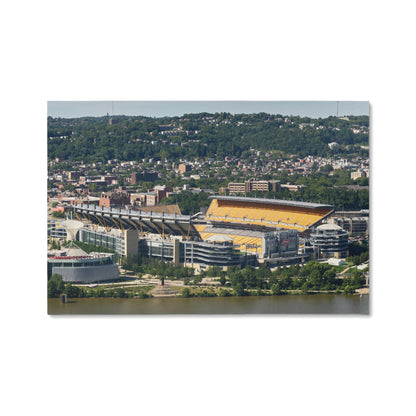 Canvas Wall Art - Pittsburgh, Pennsylvania, Heinz Field, home of the NFL Pittsburgh Steelers