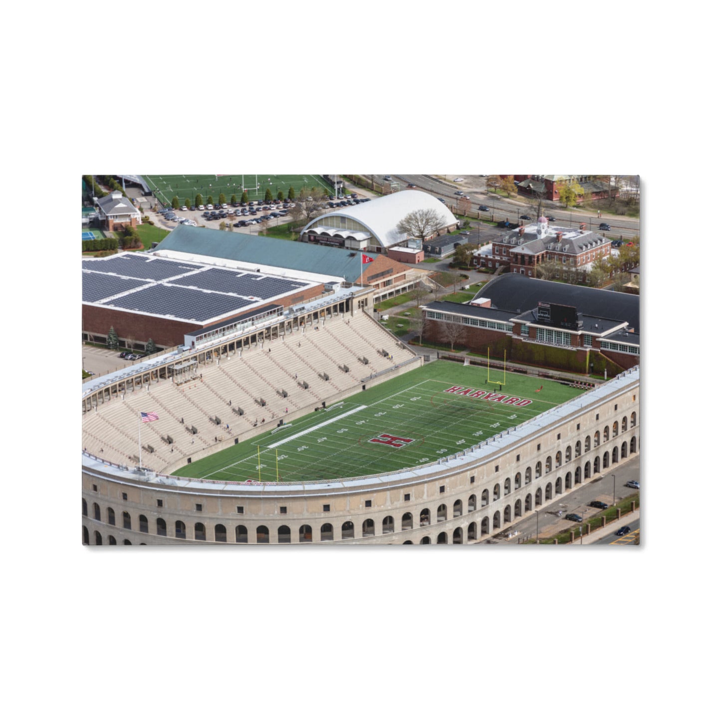 Canvas Wall Art - Harvard University's football facility in Cambridge, Massachusetts, 2019